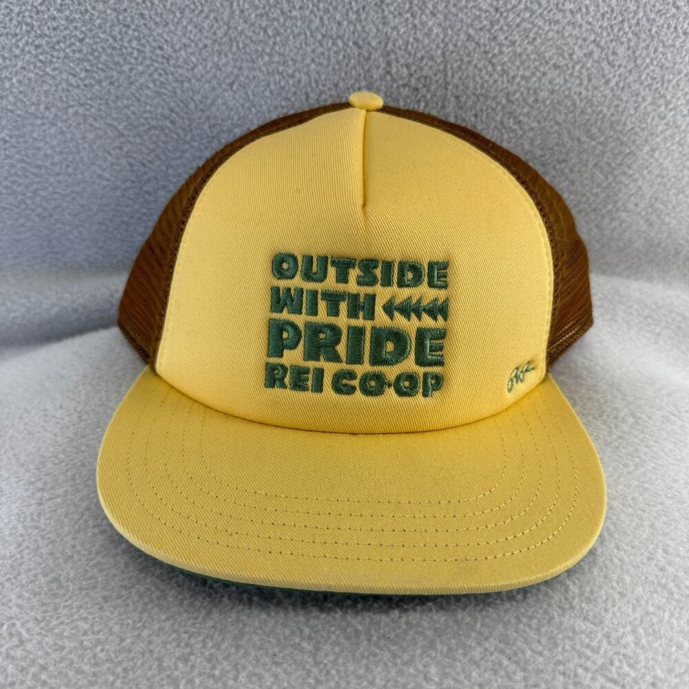 REI Coop Hat Adult OSFA Adjustable Snapback Netplus Mesh Trucker Deadstock NEW